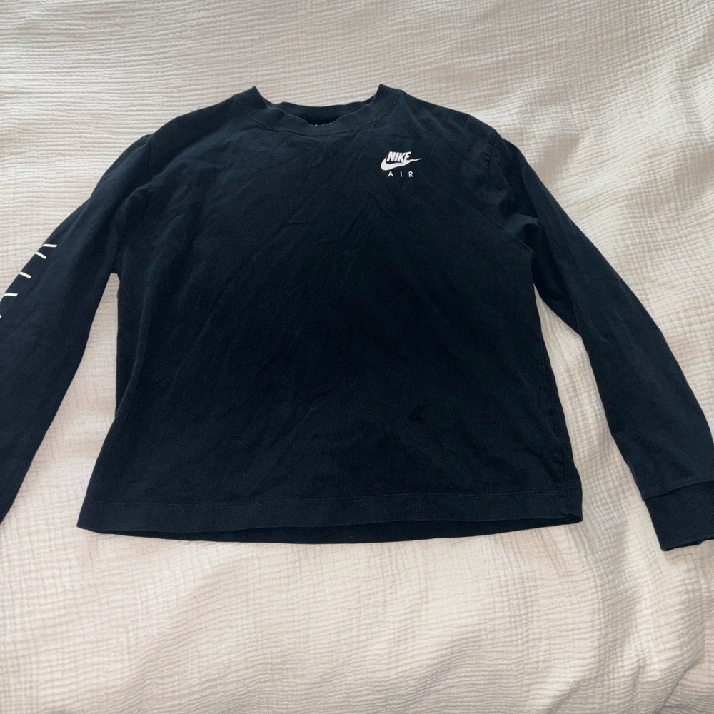 NIKE AIR Like new Black Long Sleeve Shirt